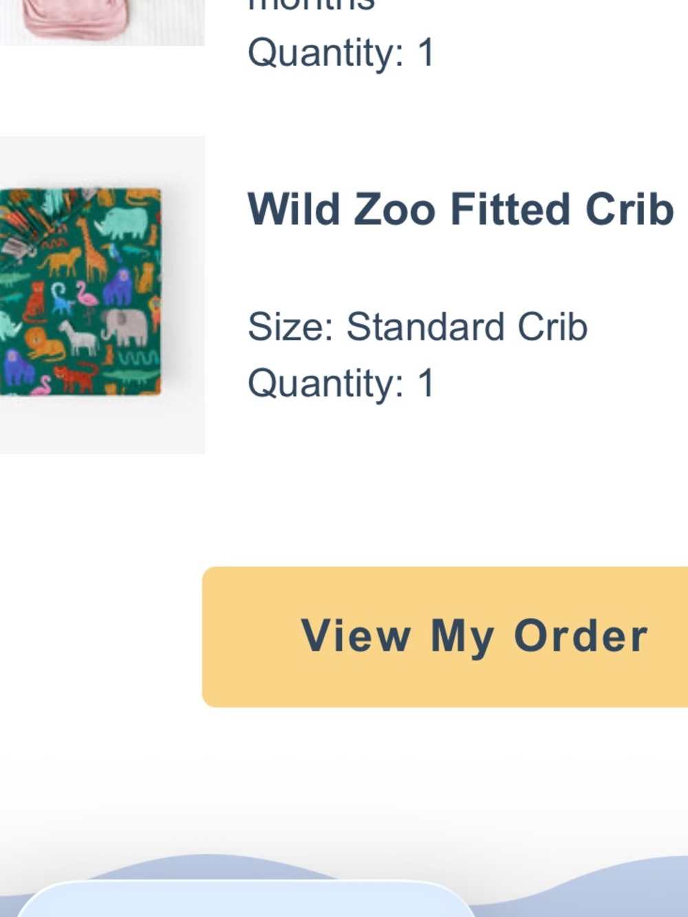 Little Sleepies Wild Zoo Fitted Crib Sheet
